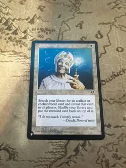 Enlightened Tutor NM The List Reprints] Mtg Magic Free Shipping - Image 1