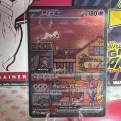 Mew ex SVP 053 Scarlet & Violet Promo Holo 180 HP Pokemon TCG - Image 1