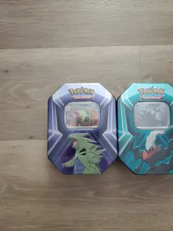 Pokemon Tins TCG Etb Sealed Tripple Whammy Booster Packs Walgreens Elite Box NEW - Image 3