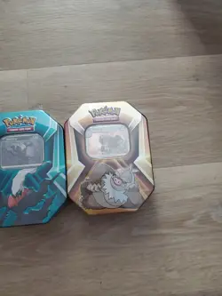 Pokemon Tins TCG Etb Sealed Tripple Whammy Booster Packs Walgreens Elite Box NEW - Image 4