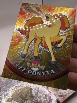 2000 Topps Chrome Pokemon Series 1 #77 Ponyta FREE COMBINED SHIPPING - Image 2