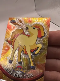 2000 Topps Chrome Pokemon Series 1 #77 Ponyta FREE COMBINED SHIPPING - Image 3