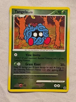 Tangela Reverse Foil Pokemon Diamond & Pearl Great Encounters #87 2008 - Image 1