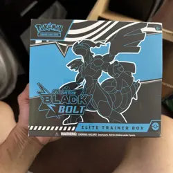 Pokemon TCG Scarlet & Violet: Black Bolt - Elite Trainer Box ETB - SEALED NEW - Image 1