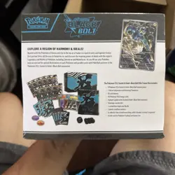 Pokemon TCG Scarlet & Violet: Black Bolt - Elite Trainer Box ETB - SEALED NEW - Image 3