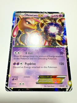 Pokemon TCG Mewtwo EX #BW45 Pokemon Promo NM - Image 1