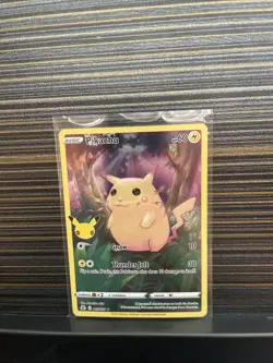 Pokemon TCG Pikachu 005/025 Celebrations 25th Anniversary Promo Holo MINT - Image 1