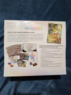 Pokemon Prismatic Evolutions Pokemon Center ETB Elite Trainer Box W/Acrylic case - Image 3