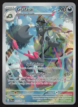 Grafaiai Illustration Rare 223/193 Pokemon Paldea Evolved - Image 1