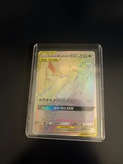 2019 Pokemon Latias & Latios GX Secret 190/181 Sun & Moon Team Up Rare - Image 1