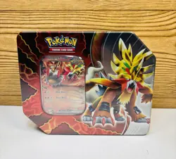 Pokemon Paradox Destinies Tin - Gouging Fire Ex - Sealed - Image 1