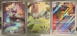 Pokemon TCG Mega Evolution Full Art Lot Of 3 - Pack Fresh - Image 1