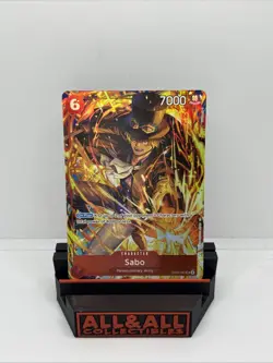 Sabo OP05-007 SR | One Piece TCG: Illustration Box Vol.5 English - Foil NM - Image 1