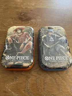 One Piece TCG Lot of (2), Mini Tin Vol. 2, OP-13 Sealed - (1) Ace & (1) Sabo! - Image 3