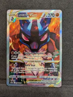 Lucario VSTAR SWSH291 SWSH: Sword & Shield Promo Cards Holo - Image 1