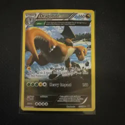Pokemon Dragonite Δ Plus 160 HP Stage 2 52/108 2016 TCG Card Dragon - Image 1
