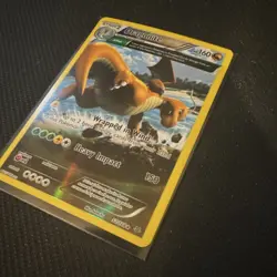 Pokemon Dragonite Δ Plus 160 HP Stage 2 52/108 2016 TCG Card Dragon - Image 2