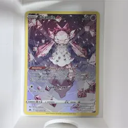 Pokemon Diancie GG13/GG70 Crown Zenith Galarian Gallery Ultra Rare Holo Card - Image 1