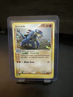 Armaldo EX Sandstorm Holo Rare E-Reader Pokemon Card 1/100 - Image 1