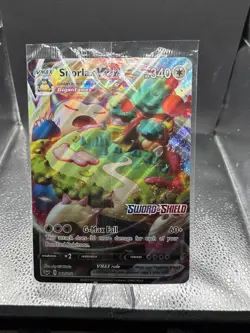 Pokemon TCG Snorlax VMAX Promo Card 142/202 Jumbo Holo Card SEALED - Image 1