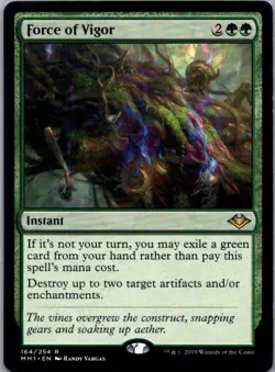 Force of Vigor from Modern Horizons, #164 in LP condition - Image 1