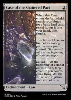 1x Case of the Shattered Pact NM Eng MTG - Murders Karlov Manor - Image 1