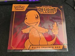 Pokemon: Scarlet & Violet 3: Obsidian Flames Elite Trainer Box - 9 Packs 820650853913 - Image 1