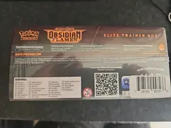 Pokemon: Scarlet & Violet 3: Obsidian Flames Elite Trainer Box - 9 Packs 820650853913 - Image 3