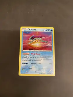 Suicune 30/122 Cosmos Holo Rare Pokemon XY Breakpoint 2016 - Image 1