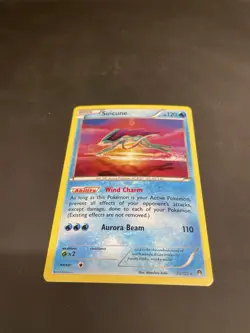 Suicune 30/122 Cosmos Holo Rare Pokemon XY Breakpoint 2016 - Image 3