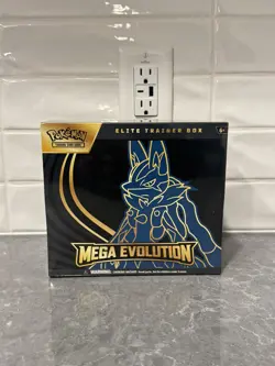 Pokemon TCG Mega Evolution Lucario Elite Trainer Box ETB - Brand New Sealed - Image 1