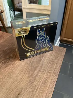Pokemon TCG Mega Evolutions Elite Trainer Box Lucario Art Sealed - Image 1