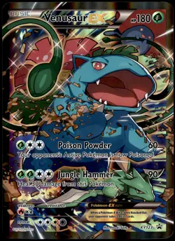 VENUSAUR EX XY123 JUMBO FULL ART XY BLACK STAR PROMO POKEMON TCG (JUMBO) - Image 1