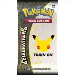 POKEMON CELEBRATIONS 25th ANNIVERSARY BOOSTER PACK UNOPENED ENGLISH - Image 1