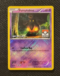 Pumpkaboo - 56/146 - 2nd Place - Reverse Holo Pokemon League Championship Promo - Image 1
