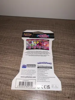 2021 Pokemon Fusion Strike Foil Pack Genesect Art - Image 3