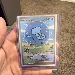 Pokemon Mew ex 216/091 SV: Paldean Fates Shiny Ultra Rare Holo EX 180 HP - Image 1