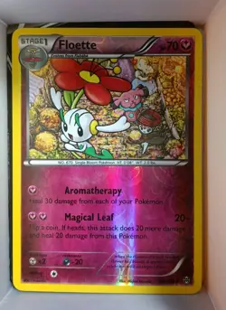 Pokemon TCG XY Breakthrough Reverse Holo #102 Floette - Image 1