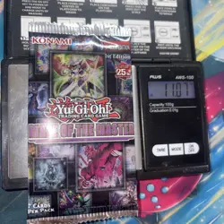 Heavy 11.07g Yu GI Oh Sealed Maze Of The Master Booster Pack - Image 1