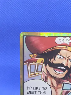 One Piece Carrying On His Will OP13 GOLD Don!! Card Gol.D.Roger Foil NM ENGLISH - Image 3