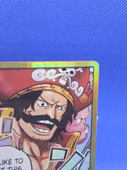 One Piece Carrying On His Will OP13 GOLD Don!! Card Gol.D.Roger Foil NM ENGLISH - Image 4