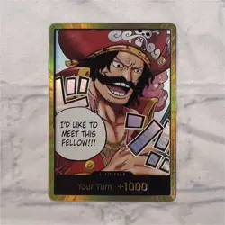 2025 carrying on his will gold.D.Roger alternate art don!! card gold. - Image 1