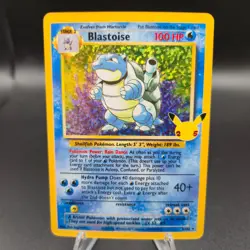 Blastoise 2/102 Pokemon Card - Celebrations: Classic Collection - NM - Image 1