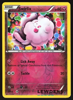 Swirlix - 68/119 - Common Reverse Holo - Phantom Forces - Pokemon Card - Image 1