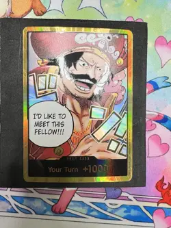 DON!! Card (Gol.D.Roger) (Gold) Carrying On His Will Foil One Piece - Image 1