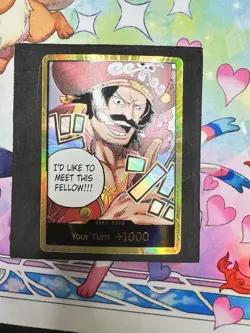 DON!! Card (Gol.D.Roger) (Gold) Carrying On His Will Foil One Piece - Image 2