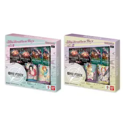 One Piece Illustration Box Vol 1 & 2 SET TCG Trading Cards Bandai OP 2025 NEW - Image 1