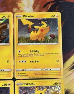 Pokemon TCG Pikachu Promo Card Lot x4 Detective Pika, Black Star, 25th Near Mint - Image 3