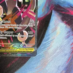 Pokemon TCG Mega Lopunny EX 128/094 Special Illustration Rare Holo Me02 Card - Image 4