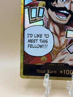 One Piece CCG - Gol.D.Roger GOLD DON!! Card - Carrying On His Will OP-13 English - Image 4